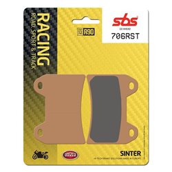 BMW F S / ST 800 (2006-2012) DEKANTERA PASTILLAS FRENO SBS