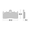 BMW R C MONTAUK 1200 (2002-2004) PASTILLAS FRENO SBS