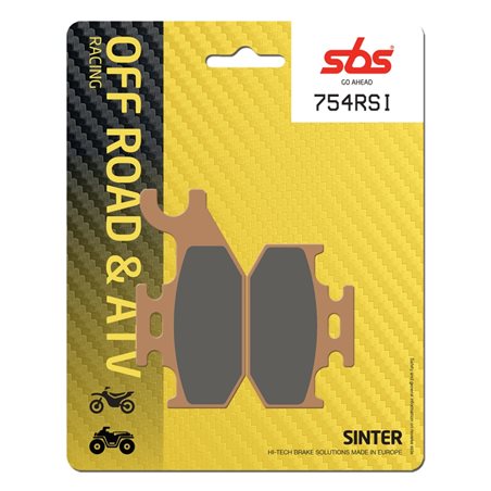 BOMBARDIER-CAN AM QUEST 650 (2002-2006) TRASERA / IZQUIERDA/TRASERA PASTILLAS FRENO SBS
