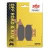 BOMBARDIER-CAN AM QUEST 650 (2002-2006) TRASERA / IZQUIERDA/TRASERA PASTILLAS FRENO SBS