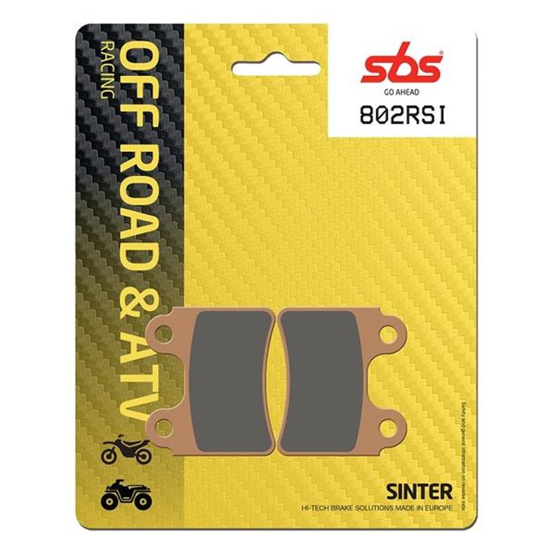 GAS GAS TXT PRO 300 (2007-2016) DELANTERA PASTILLAS FRENO SBS