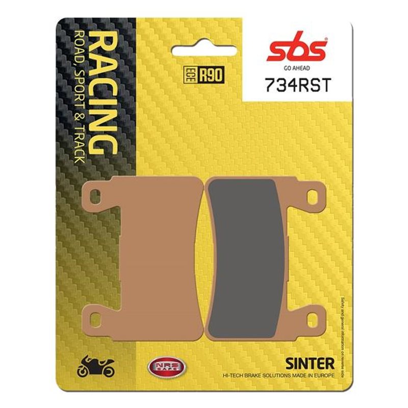 HONDA CBR FS/FR SPORT (FS1/2/FR2)(PC35G) 600 (2001-2002) DELANTERA PASTILLAS FRENO SBS
