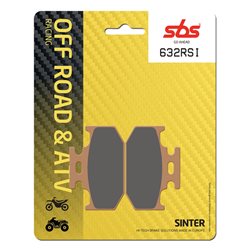 KAWASAKI KDX 125 (1990-1994) TRASERA PASTILLAS FRENO SBS