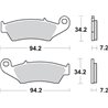 KAWASAKI KX 250 (1994-2007) DELANTERA PASTILLAS FRENO SBS