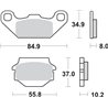 KAWASAKI KXF TECATE 250 (1987-1988) DELANTERA PASTILLAS FRENO SBS