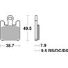 SUZUKI GSX R (2003-2004) 1000 (2003-2003) DELANTERA PASTILLAS FRENO SBS