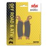 YAMAHA YZ F 450 (2013-2013) D-CJ15C-33D / DELANTERA PASTILLAS FRENO SBS