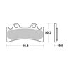 YAMAHA YZF R 750 (1993-1998) PASTILLAS FRENO SBS