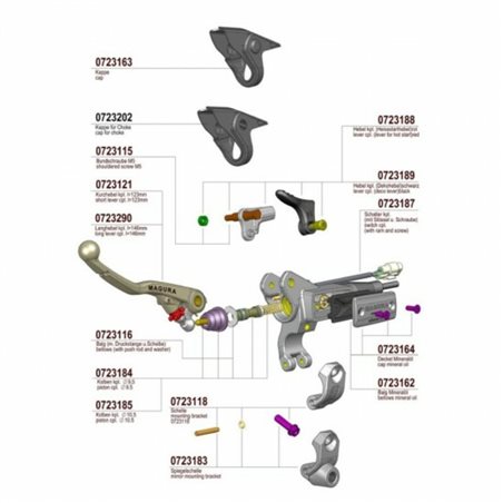 INTERRUPTOR MAGURA PARA HYMEC 167
