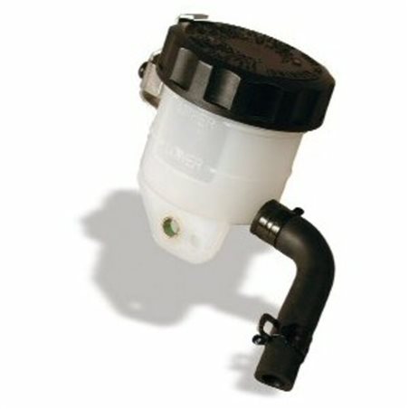 DEPÓSITO PARA BOMBA DE FRENO NISSIN SALIDA 45º SOPORTE VERTICAL
