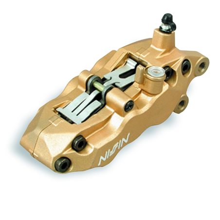 PINZA FRENO 6 PISTONES NISSIN IZQUIERDA - ORO