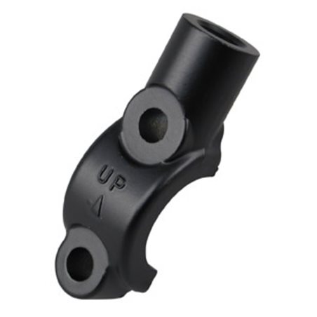 SOPORTE RETROVISOR BOMBA, NEGRO NISSIN