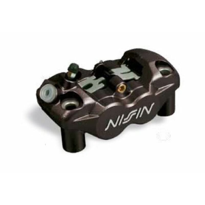 PINZA FRENO 4 PISTONES RADIAL NISSIN IZQUIERDA - NEGRA