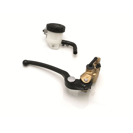 BOMBA DE FRENO NISSIN RADIAL Ø19 ORO/NEGRO