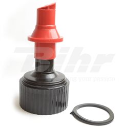 Tapón de llenado rápido para garrafa de gasolina Bihr y Tuff Jug