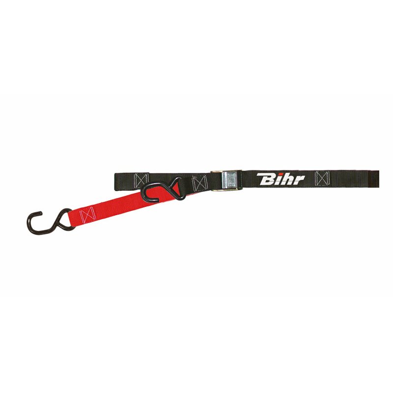 Correas de transporte Bihr negro/rojo