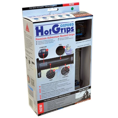 PUÑOS CALEFACTABLES ADVENTURE PREMIUM CON INTERRUPTOR V8 OXFORD OF690