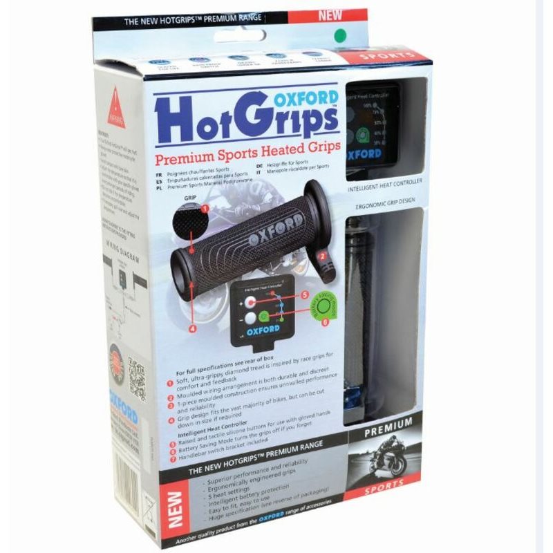 PUÑOS CALEFACTABLES SPORT PREMIUM CON INTERRUPTOR V8 OXFORD OF692 PUÑOS CALEFACTABLES SPORT PREMIUM CON INTERRUPTOR V8 OXFORD OF692