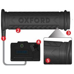 PUÑOS CALEFACTABLES ATV CON REGULADOR DE TEMPERATURA OXFORD OF769