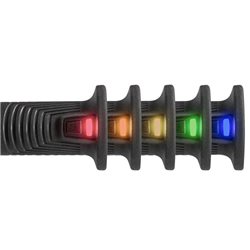 KOSO HOT GRIPS HG 17 OPEN END F. 7/8 INCH HANDLE BARS, L130MM