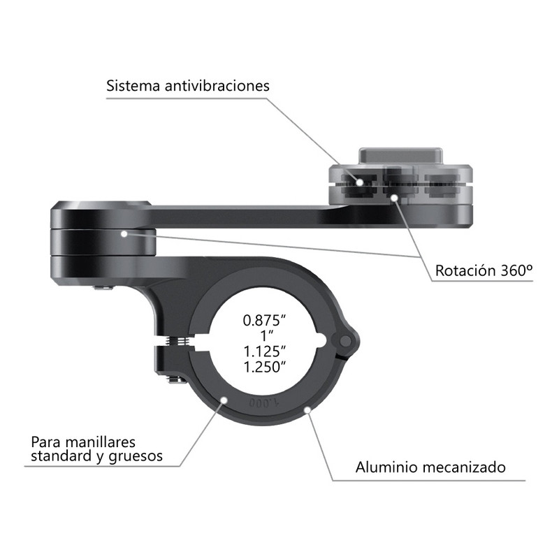 KIT SP CONNECT MOTO BUNDLE IPHONE 8+ / 7+ / 6S+ / 6+