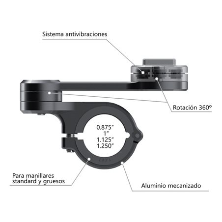 KIT SP CONNECT MOTO BUNDLE IPHONE 8+ / 7+ / 6S+ / 6+