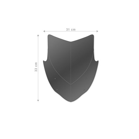 SUZUKI GSX S 1000 2015 - 2021 CUPULA AEROSPORT BARRACUDA