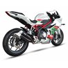 BENELLI BJ 300 GS-C - BN 302 R L3XB SLIP ON - DUAL HYPERLOW BLACK XL