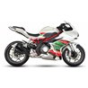 BENELLI TORNADO 302 R 2021 L3XB SLIP ON - DUAL HYPERLOW BLACK XL