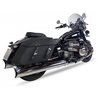 BMW R 18 CLASSIC HC2-66C SLIP ON (LEFT MUFFLER) - IRONHEAD ROUND CHROME