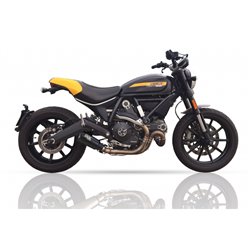 DUCATI SCRAMBLER 800 RB SLIP ON - RACE XTREM BLACK
