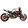 DUCATI M 821 MONSTER 14-16 X55SP SLIP ON - DOUBLE SLASHED CONE XTREM