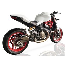 DUCATI M 821 MONSTER 14-16 X55SP SLIP ON - DOUBLE SLASHED CONE XTREM