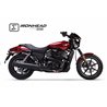 H-D STREET 750 14-20 HC2-2B SLIP ON - IRONHEAD ROUND BLACK