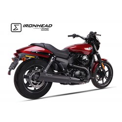 H-D STREET 750 14-20 HC2-2B SLIP ON - IRONHEAD ROUND BLACK