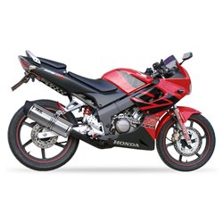 HONDA CBR 125 R 04-10 (JC34 JC39) SOVE SLIP ON - HEXOVAL XTREM EVOLUTION