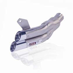 HONDA CBR 125 R 11-15 L2X SLIP ON - DUAL HYPERLOW