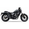 HONDA REBEL CMX 300 L3XB SLIP ON - DUAL HYPERLOW BLACK XL