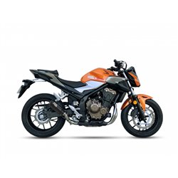 HONDA CBR 500 R 19-20 (PC62) RB SLIP ON - RACE XTREM BLACK