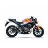 HONDA CBR 500 R 19-20 (PC62) RB SLIP ON - RACE XTREM BLACK
