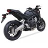 HONDA CBR 650 R 19-20 (RH01 RH07) L3XB FULL SYSTEM - DUAL HYPERLOW BLACK XL