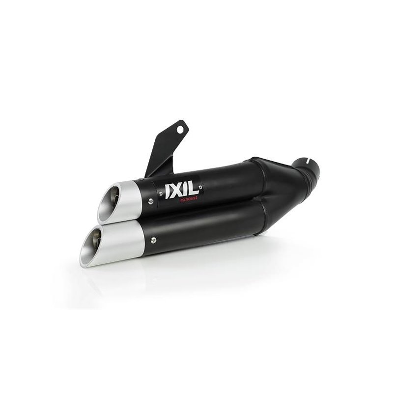 HONDA NC 750 X - S - INTEGRA 16-20 (RC88 RC89 RC90 RC92) L3XB SLIP ON - DUAL HYPERLOW BLACK XL HONDA NC 750 X - S - INTEGRA 16-20 (RC88 RC89 RC90 RC92) L3XB SLIP ON - DUAL HYPERLOW BLACK XL