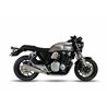 HONDA CB 1100 EX - RS 16-20 (SC78) HC1-3S SLIP ON (RIGHT MUFFLER) - IRONHEAD ROUND MATT INOX