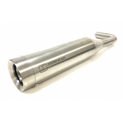 HONDA CB 1100 EX - RS 16-20 (SC78) HC1-3S SLIP ON (LEFT MUFFLER) - IRONHEAD ROUND MATT INOX