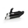 HYOSUNG GD 250 EXIV L3XB SLIP ON - DUAL HYPERLOW BLACK XL