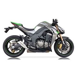 KAWASAKI Z 1000 - Z 1000 SX 10-20 (ZRT00D E F H - ZXT00G L W) L2X SLIP ON (RIGHT MUFFLER) - DUAL HYPERLOW