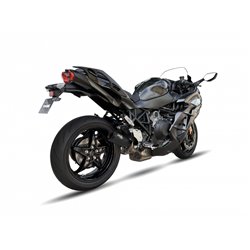 KAWASAKI H2 SX - SX SE 18-21 RB SLIP ON - RACE XTREM BLACK