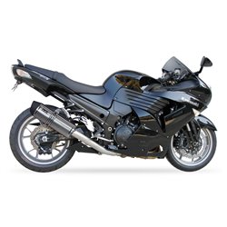 KAWASAKI ZZR 1400 06-07 (ZXT40A  ZXT40C) SOVE SLIP ON (2 in 1) - HEXOVAL XTREM EVOLUTION
