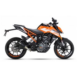 KTM DUKE - RC 125 17-20 RB SLIP ON - RACE XTREM BLACK