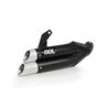 KTM RC 390 15-16 L3XB SLIP ON - DUAL HYPERLOW BLACK XL